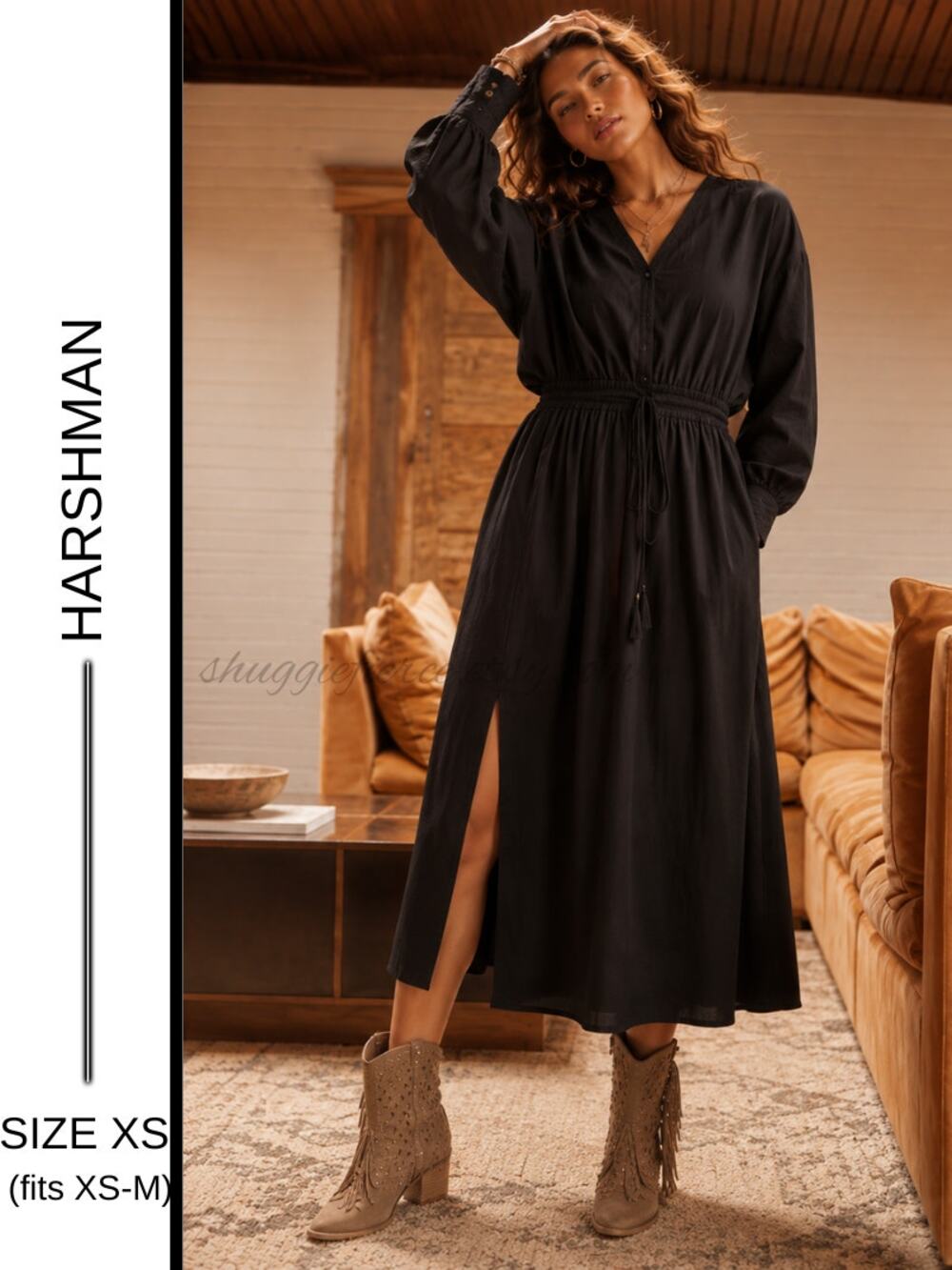 MSRP: $275 | ✨ Harshman Belinda Dress  NWT | Size XS (Fits XS–M) | 100% Cotton ✨